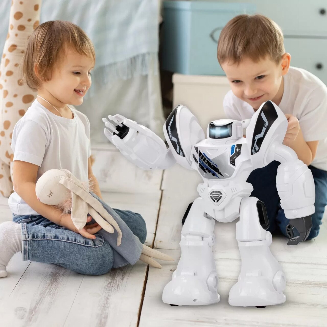Електронен робот, Robo Blast White - eMAG.bg