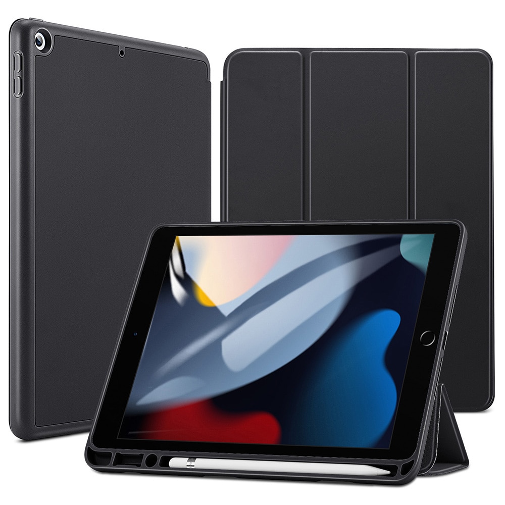 Husa pentru iPad 10.2" 2019/2020/2021, Rebound Pencil, X69, Black