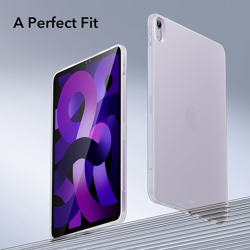 Husa ESR Project Zero compatibila cu iPad Air 4 (2020) / Air 5 (2022) / Air 6 (2024) Frosted Black