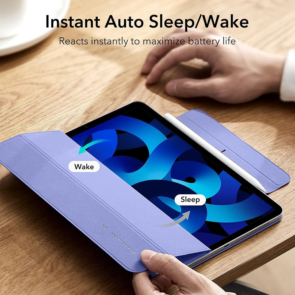 Husa de protectie tableta ESR, Rebound Magnetic compatibila cu Apple iPad Pro 11 2018/Apple iPad Air 4/5, 2020/2022, Mov