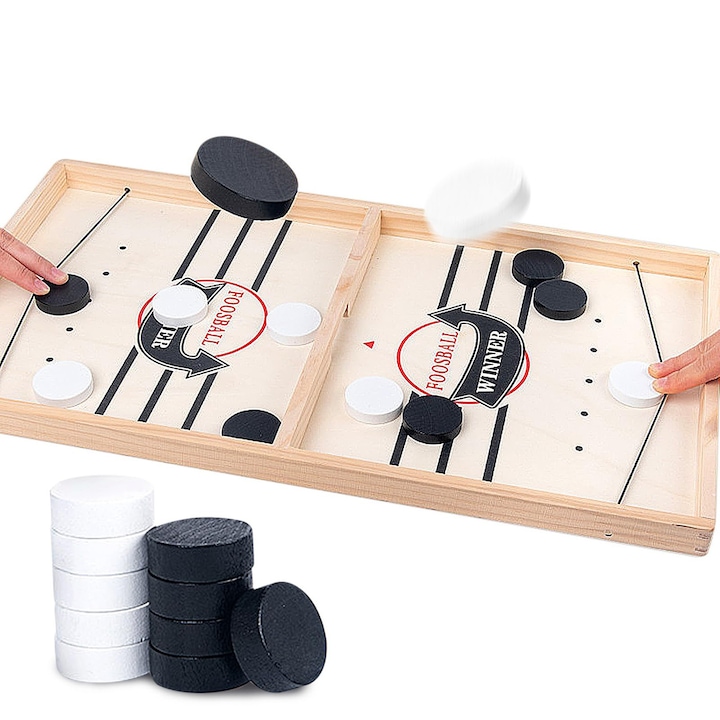 Joc foosball, Lemn, Multicolor