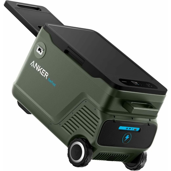 Мини преносим хладилник Anker EverFrost 40, 43L, 299Wh, AC/DC, зелен