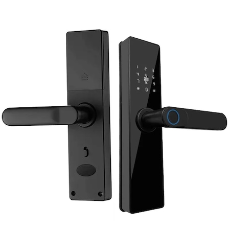 Maner Inteligent, Smart Lock Door, pentru usi din Metal, Lemn, MDF, negru