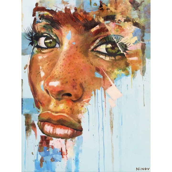 Рисуване по номера ITA ART, Мечтание, 30х40см, Многоцветен