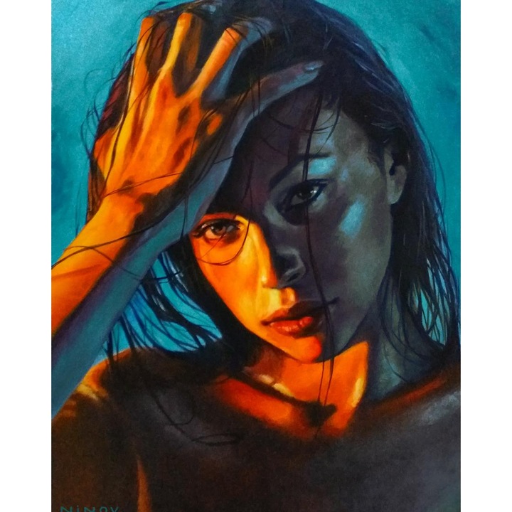 Рисуване по номера ITA ART, Да те жадувам, 40х50см, Многоцветен