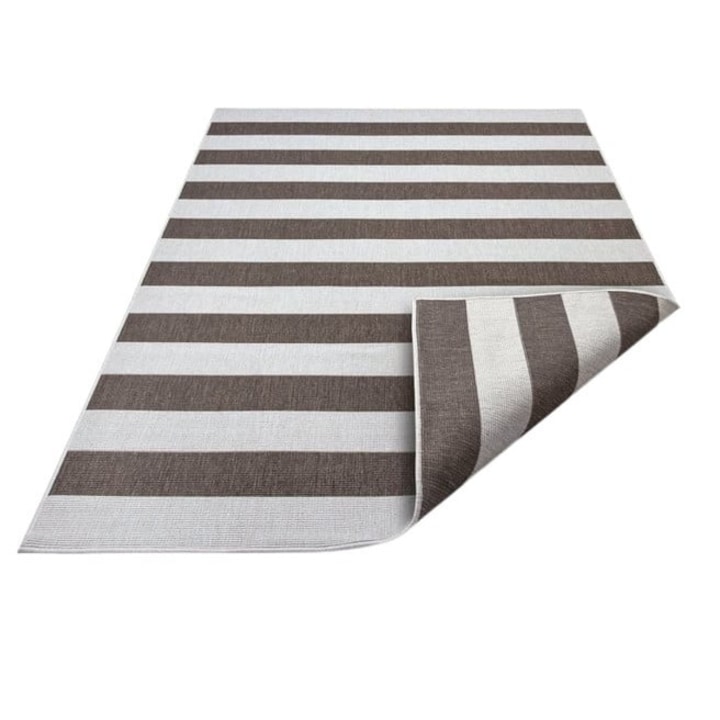 Andas szőnyeg, textil, barna/krém, 280 x 380 cm