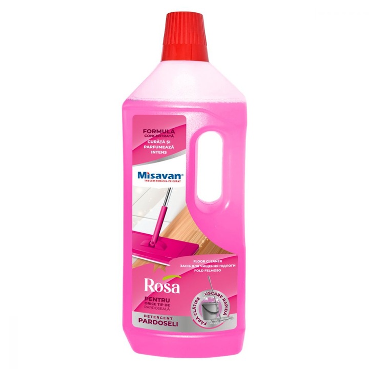 Padlótisztító szer, Misavan, rózsa, 800ml