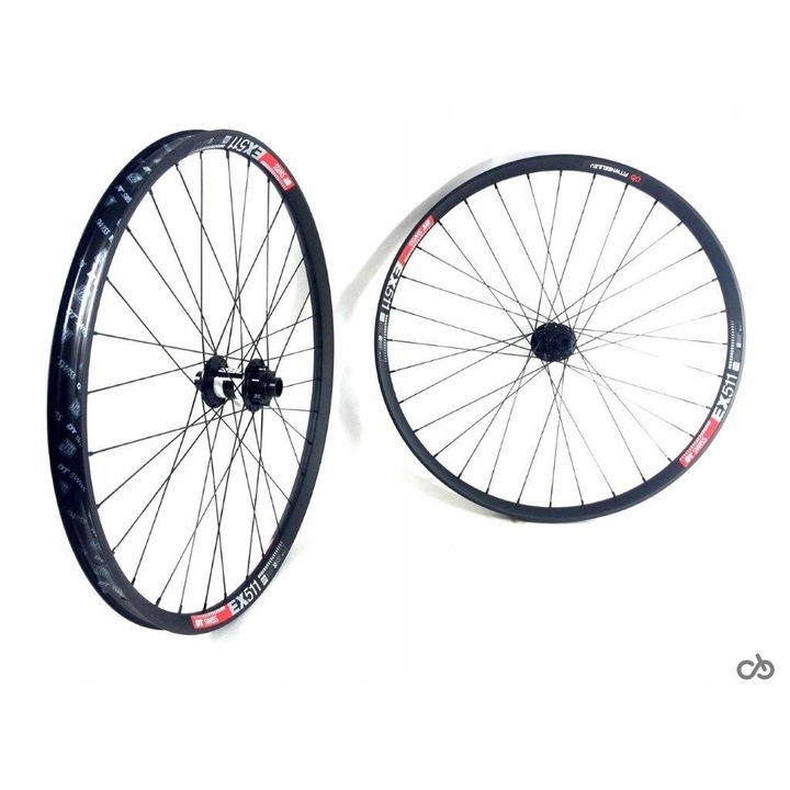 Set roti, DT Swiss, 350 IS EX511 Mullet - 29, 27.5