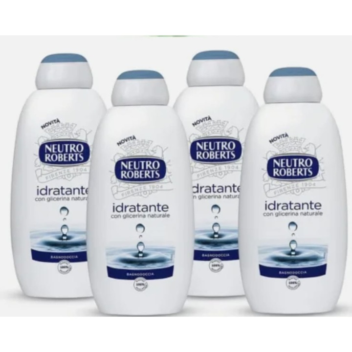4 db-os Neutro Roberts Glycerin tusfürdő szett 600 ml