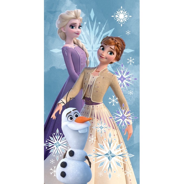 Prosop Disney Frozen, De baie, Olaf, 70x140cm, Multicolor