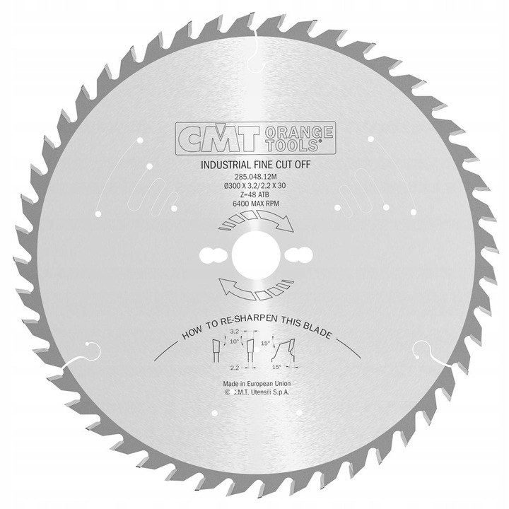 Panza fierastrau pentru lemn, CMT, 700x30x72Z