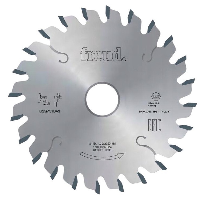 Disc circular pentru lemn, Freud, TiCo, 160x55x36, Argintiu