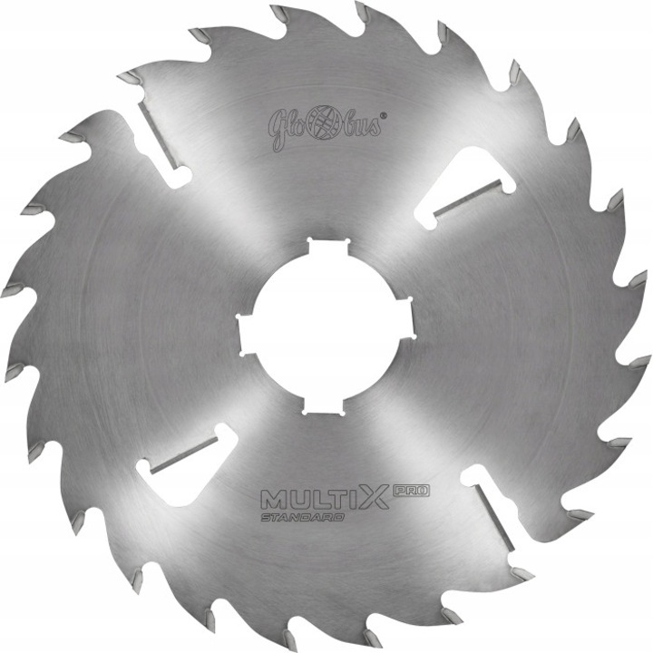 Disc fierastrau, Globus, 300x80x24+4Z, Argintiu
