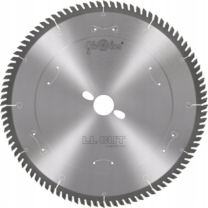 Disc fierastrau pentru PAL/MDF Globus HM, 350mm, 30mm, Argintiu