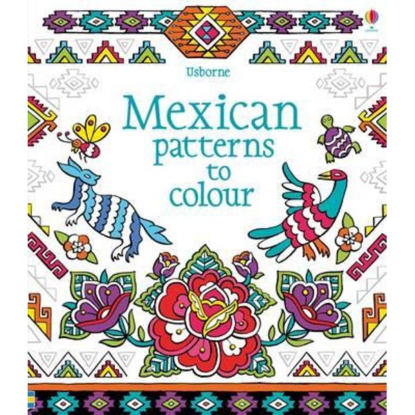 Mexican Patterns to Colour