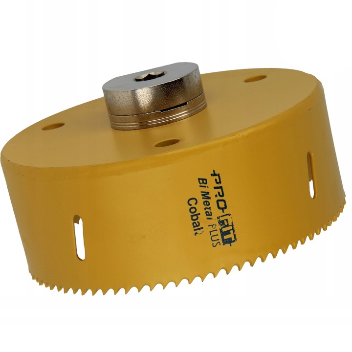 Carota Ferastrau cu gauri PRO-FIT BIMETAL PLUS D114 mm otel/aluminiu