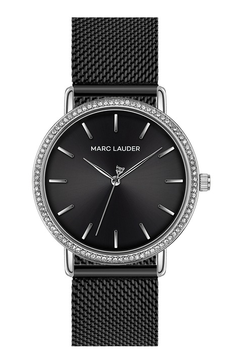 Marc Lauder, Ceas quartz cu cristale, Negru