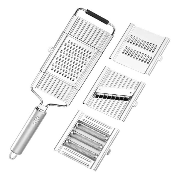 Feliator legume, multifunctional, ideal pentru salate, cartofi prajiti si mese rapide, economiseste timp, design compact, usor de curatat, rezistent, 4 lame incluse - SLICEIEST