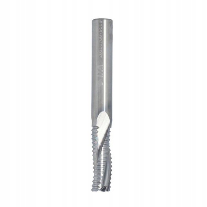 Freza spiralata pentru lemn si materiale plastice, Ita Tools, VHM, Z3, 8 x 22 mm, Argintiu