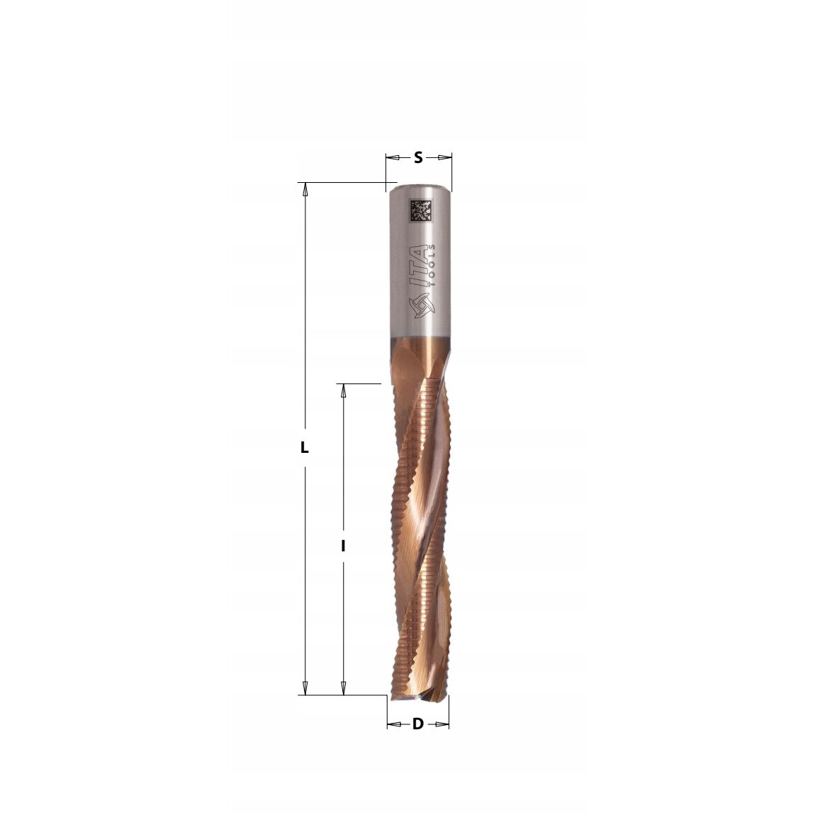 Freza de degrosare spirala pentru MDF/PAL, Ita Tools, WHM, Z3, D20