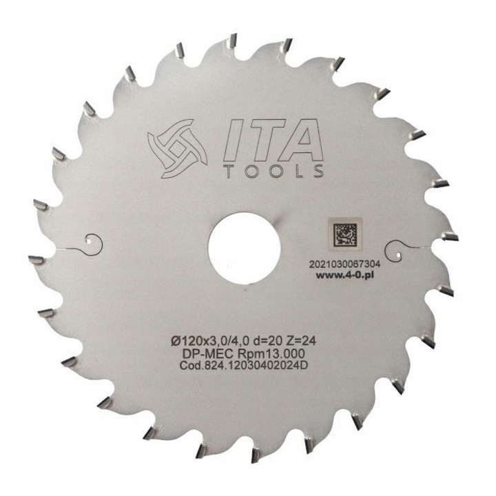 Panza Ita Tools DIAMOND pentru ferastrau trapezoidal 120x20x24Z H4