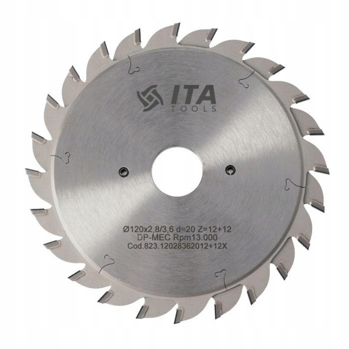 Lama fierastrau DIA, Ita Tools, 120x20x12+12Z H6