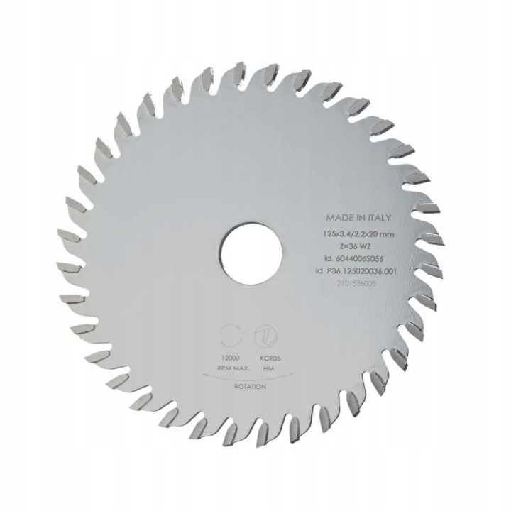 Panza Ita Tools ferastrau trapezoidal 125x20x36Z