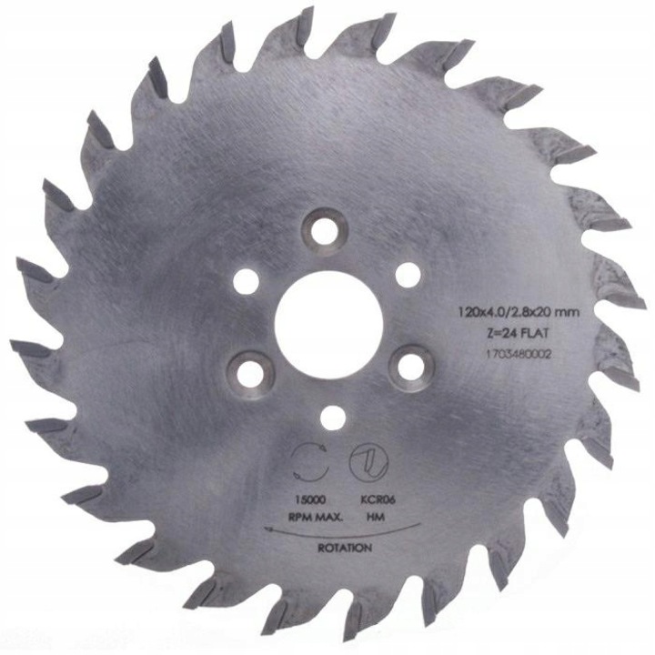 Lama fierastrau, Ita Tools, Taiere/Canelare, 120x20x24Z