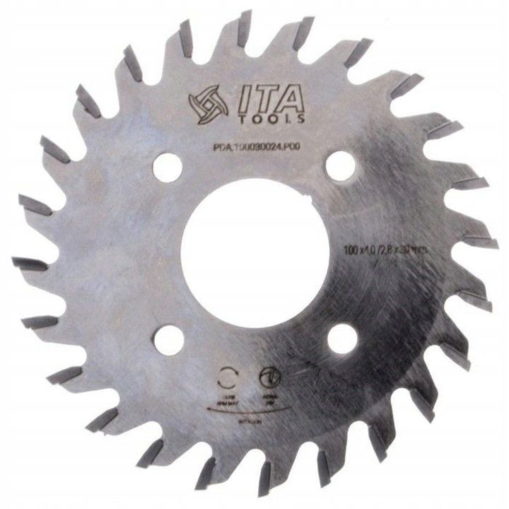 Lama fierastrau Ita Tools, otel, taiere/canelare, argintiu, 100x30x24 mm