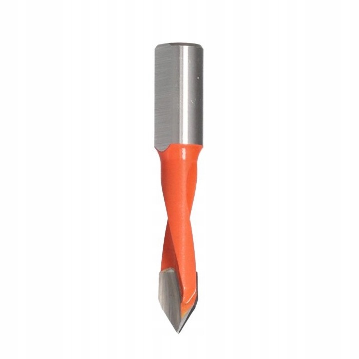 Burghiu pentru gaura traversanta Ita Tools D8 I27 L57 S10 mm / standard HM / stanga