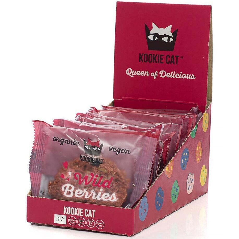 Cookie Wild berries 12x 50g Kookie Cat SET 1