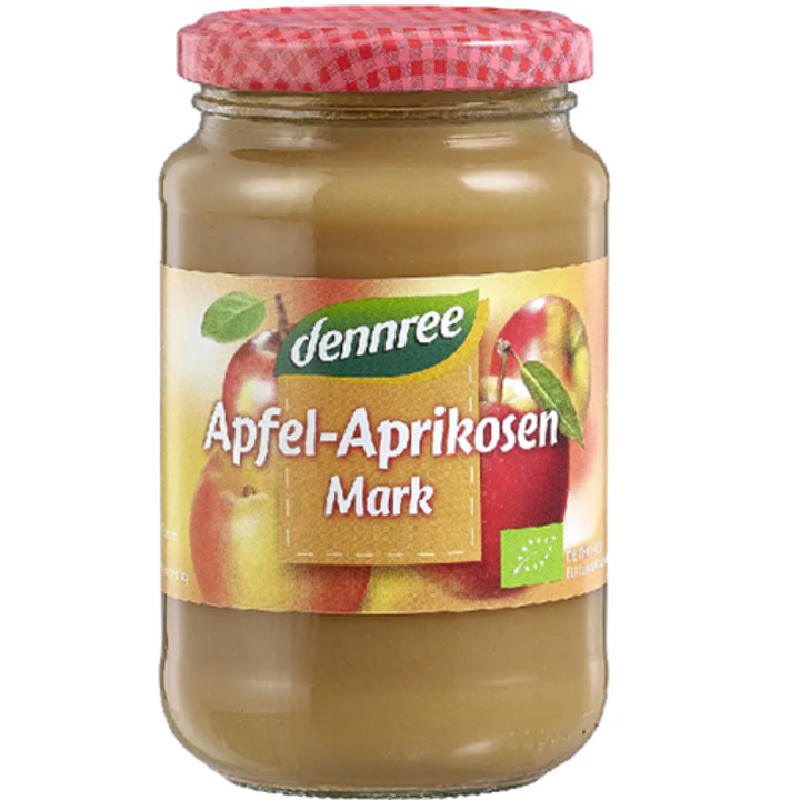 Bio Piure de Mere si Caise Dennree 360 g