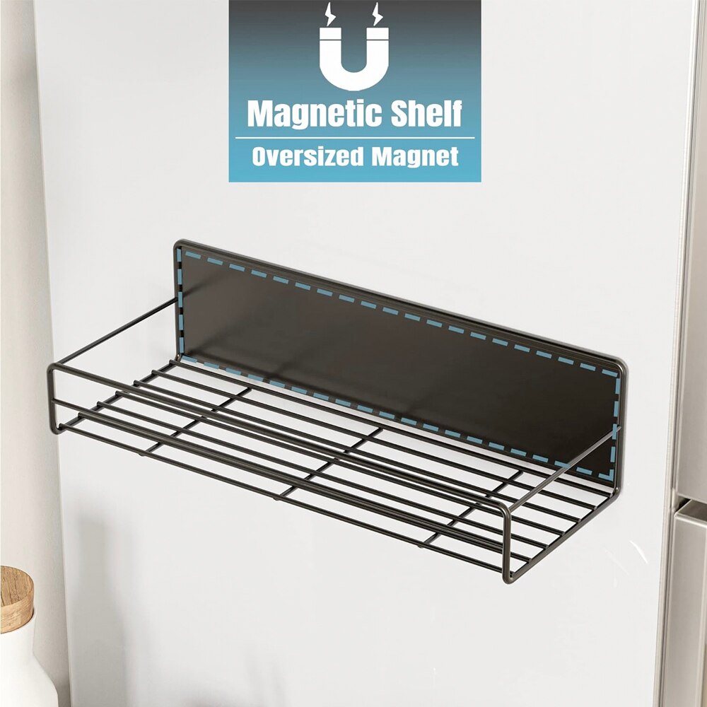 Set 2 rafturi magnetice, Quasar & Co.®, pretabil condimente, 28, 5x8 ...