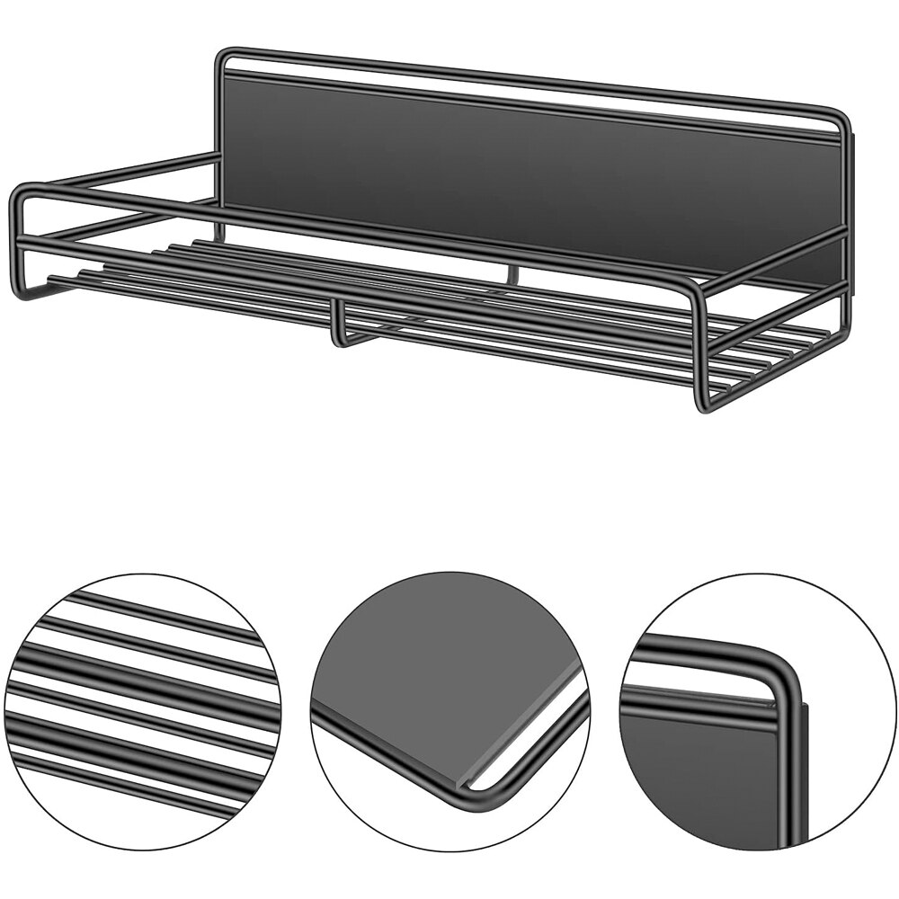 Set 2 rafturi magnetice, Quasar & Co.®, 5 carlige, pretabil condimente ...
