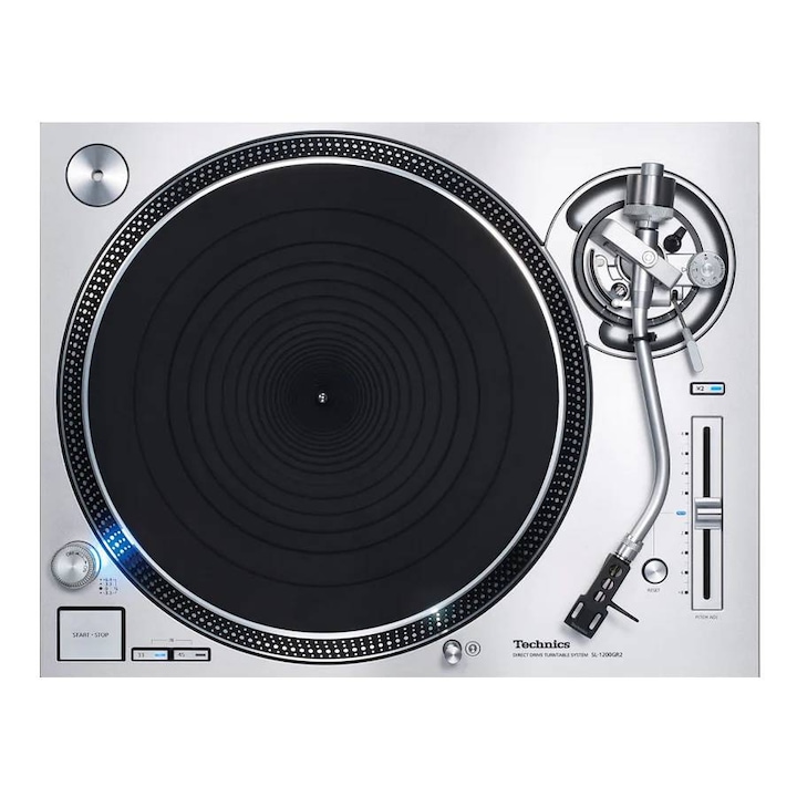 Грамофон Technics, SL-1210GR2, Сребрист