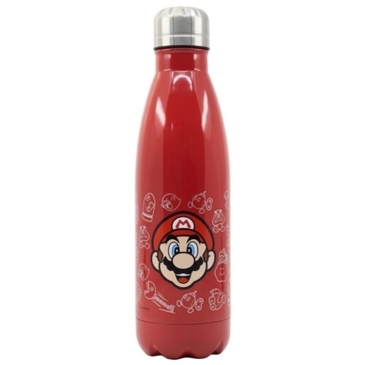 Метална бутилка, Stor, Super Mario, 780 мл