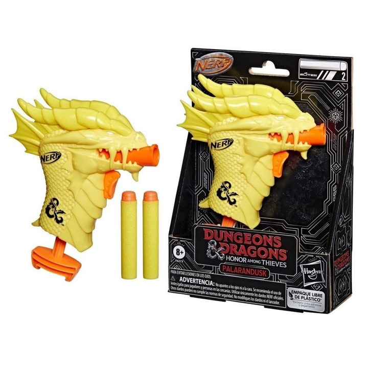 Nerf Dungeons Dragons Set, Hasbro, жълт