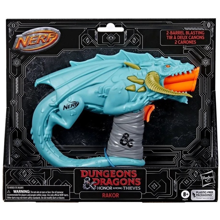 Пистолет играчка, Hasbro, Nerf Dungeons Dragons: Honor Among Thieves - Rakor