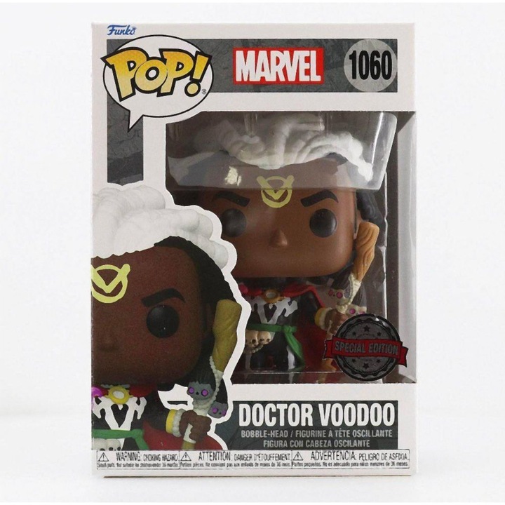 Figura, Funko, Pop! Marvel, Doctor Voodoo különkiadás, #1060