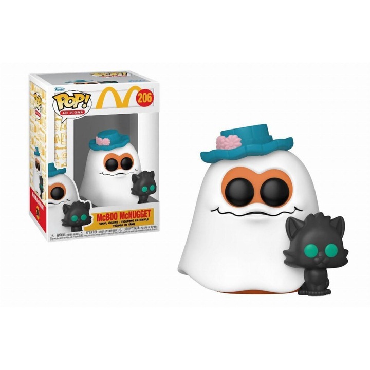Figura, Funko Pop! McDonalds McBoo McNugget, többszínű