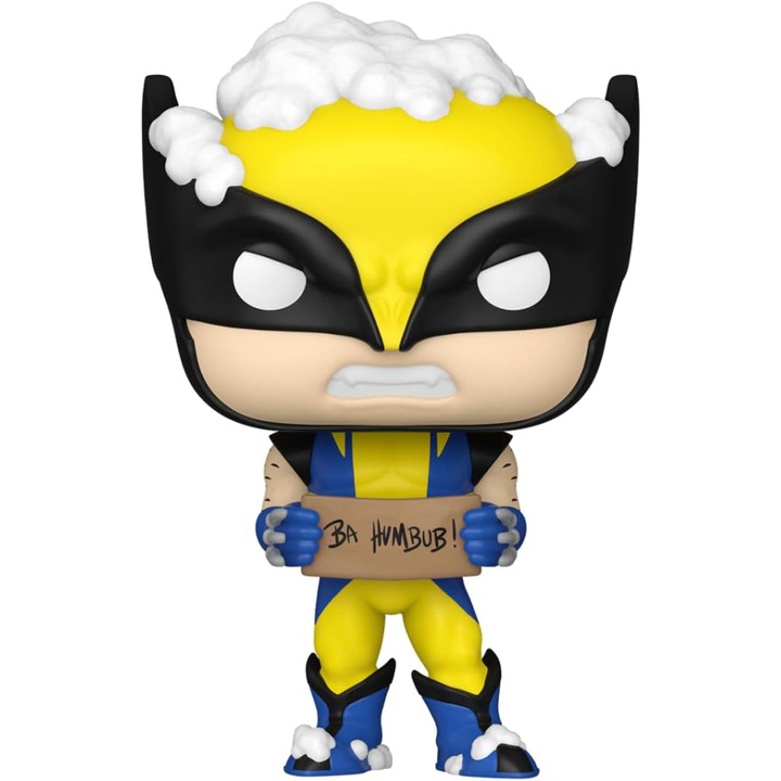 Figurina Funko POP Marvel Holiday - Wolverine with Sign