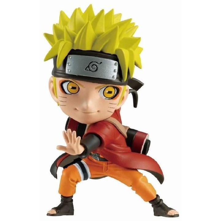 Figurina Naruto Uzumaki, Bandai, Chibi Masters: Naruto, 8cm
