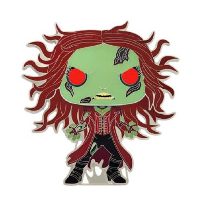ábra Pop! Pin: Marvel Zombie Scarlet Witch, Funko, 3+, Multicolor
