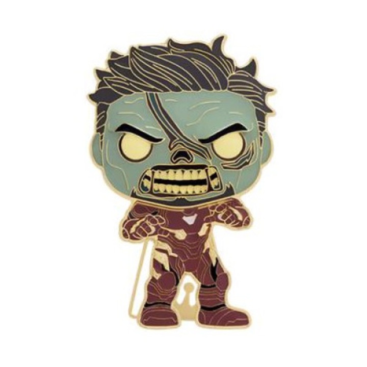 ábra Pop! Pin: Marvel Zombie Iron Man, Funko, 3+, Multicolor