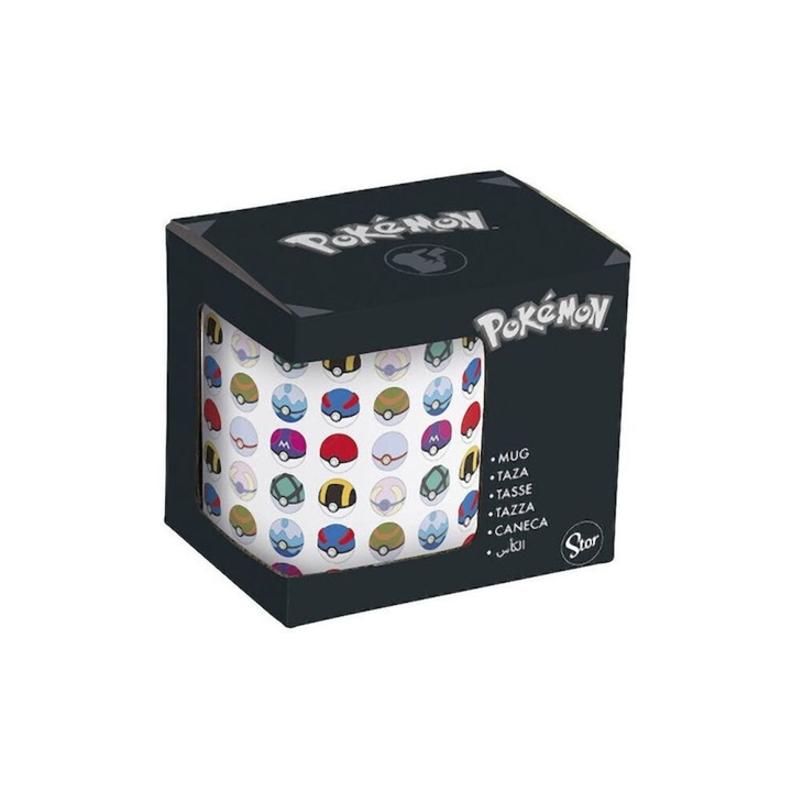 Pokemon Bögre, Nagy, Kerámia, 325ml, Többszínű