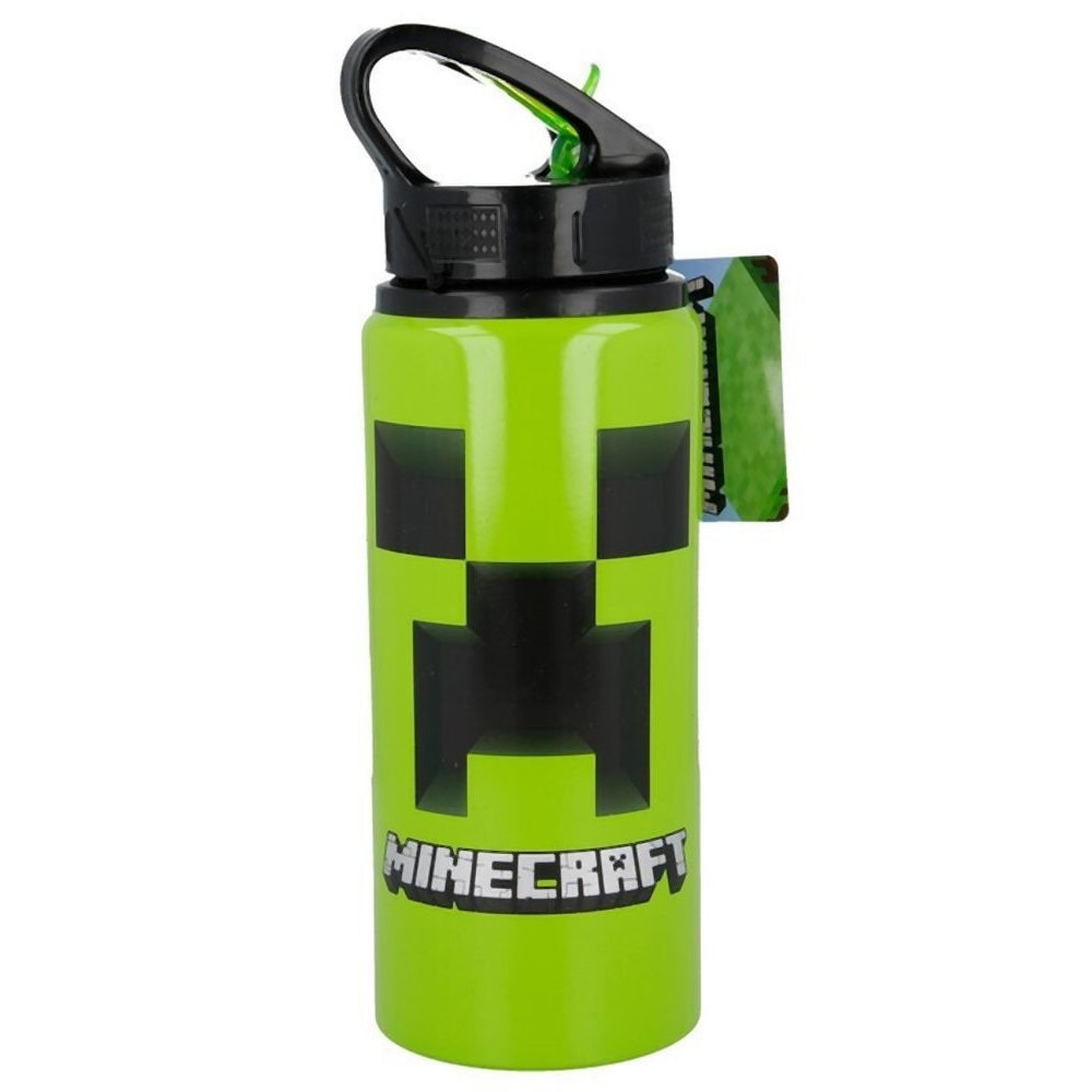 Set Di 2 Tazze In Vetro Minecraft Young, 510 Ml - Senza BPA, Licenza Ufficiale