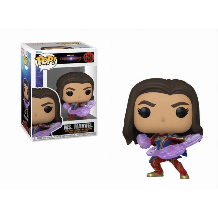 ábra Funko Pop The Marvels, 1251 Ms Marvel, Multicolor