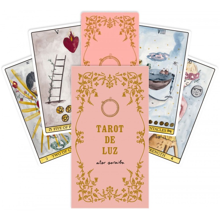 Tarot de Luz by Aitor Saraiba tarot kártyapakli