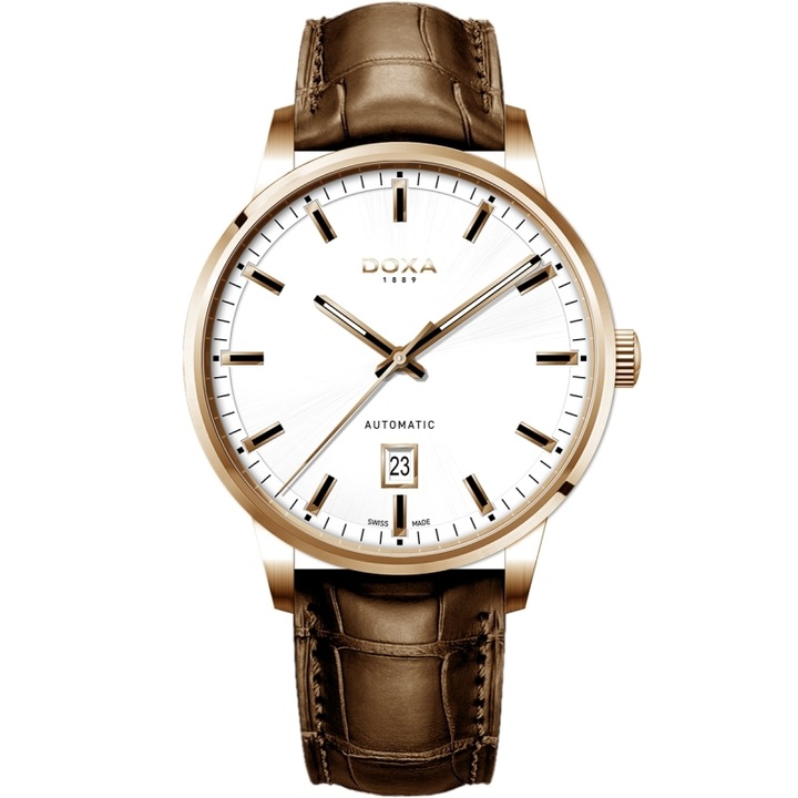 Ceas barbatesc Doxa Automatic - 65499, Maro