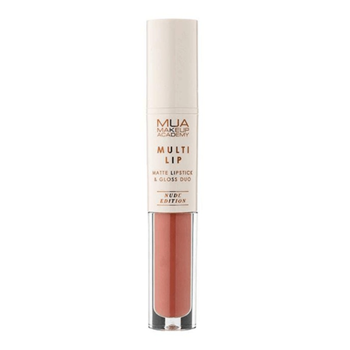 Ruj cu luciu de buze Mua, Duo Nude Edition Cozy